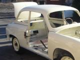 Syrena 102 zaraz po lakierze